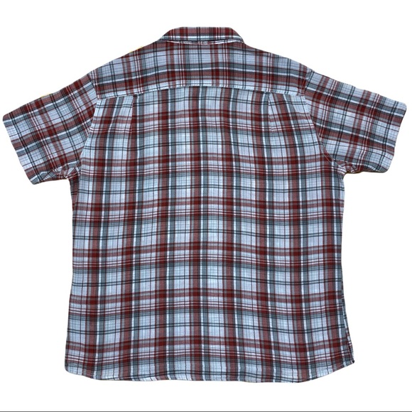 Kuhl Men's Born In The Mountains Plaid Short Sleeve Shirt - Picture 2 of 5
